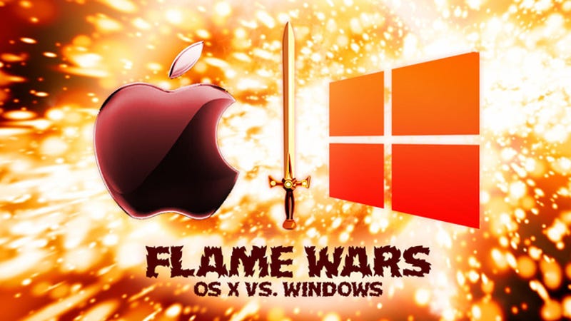 Illustration pour l'article intitulé Mac contre Windows: vos meilleurs arguments