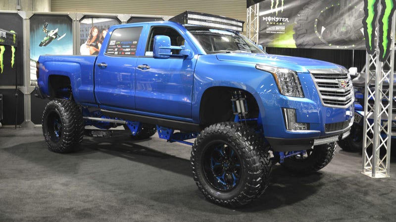 Here's What A 2015 Cadillac Escalade EXT Monster Pickup ... Here's What A 2015 Cadillac Escalade EXT Monster Pickup ...