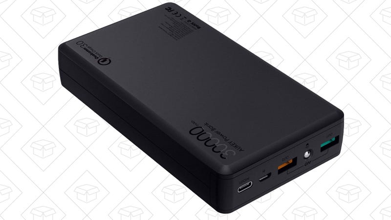Aukey USB-C Power Delivery Battery Pack, $54 with code AUKEYPB6