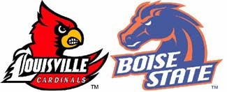 Illustration for article titled NCAA Pants Party: Louisville Vs. Boise State