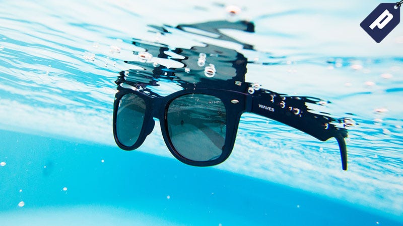 Illustration for article titled Save 50% On These Reflective, Polarized Floating Shades From WavesGear ($20)