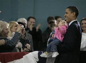 Illustration for article titled Obama Is Up By Nearly 20 Points Among Women Voters