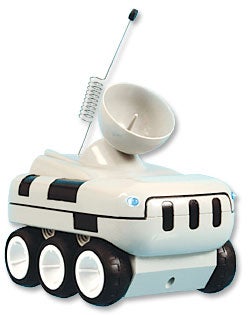 Illustration for article titled R/C Spy Snooper Robot is Undetectable...Like a Fat, Clumsy Ninja