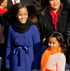 Illustration for article titled Sasha And Malia Find Out What's Behind Door Number One