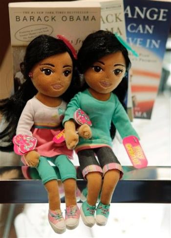 Malia and Sasha Dolls from Ty Inc.