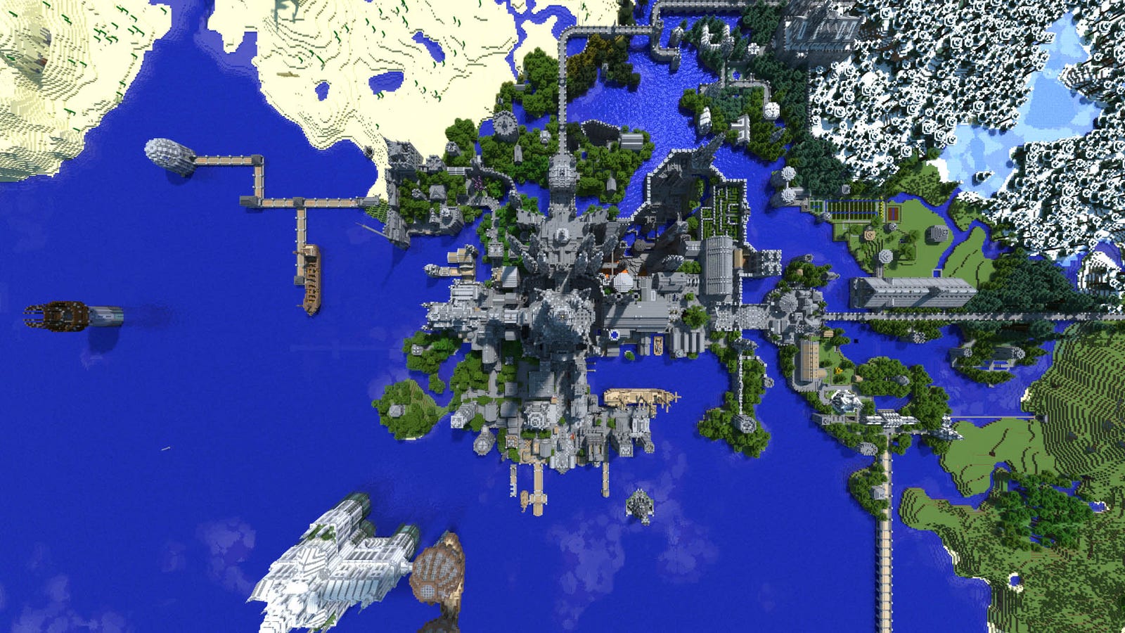 Guy Spends Five Years Building A Minecraft Castle