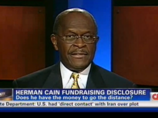 Illustration for article titled VIDEO: Cain Talks Momentum and Money