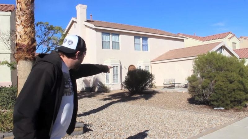 A visit to what was once the real-life Simpsons house in ...