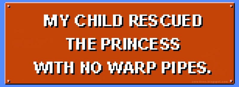 Illustration for article titled Bumper Stickers For Proud Gamer Parents