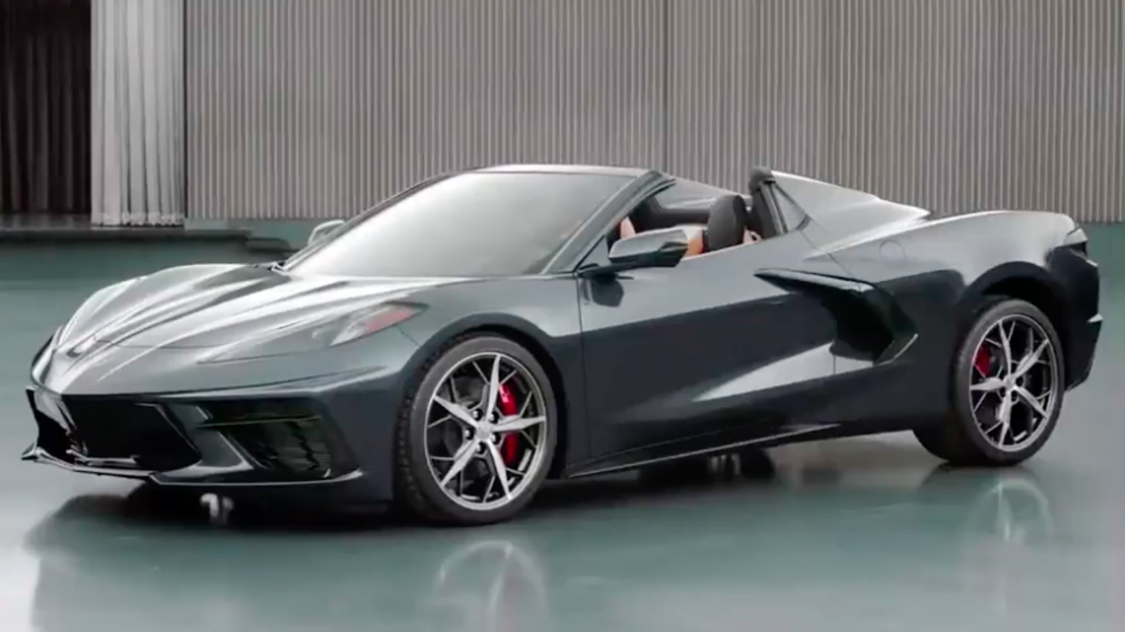 Here's a First Look at the New C8 Corvette Convertible