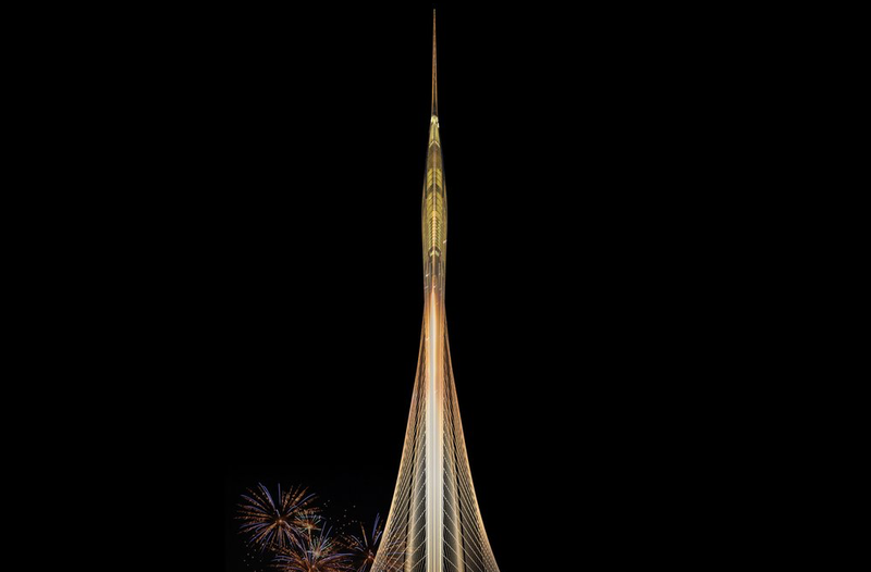 Illustration for article titled How Long Before Dubai's New Observation Tower Is Engulfed in Flames?