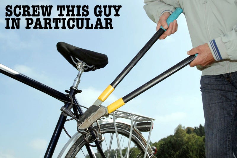 Illustration for article titled Update: The Detroit 'Bait Car' Is Now The 'Bait Bike'