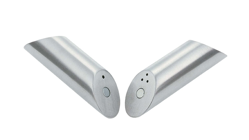 Illustration for article titled A Magnet Keeps the Salt Inside These Stylish Shakers