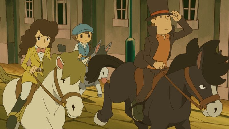 Illustration for article titled Readers profess their love for the wacky world of Professor Layton