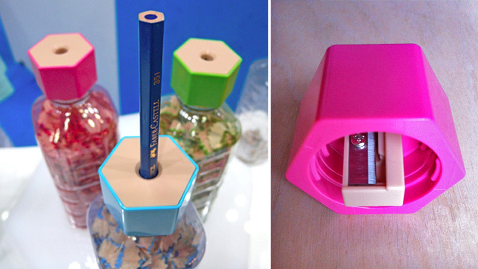 A Bottle Cap Pencil Sharpener Is Pure Genius