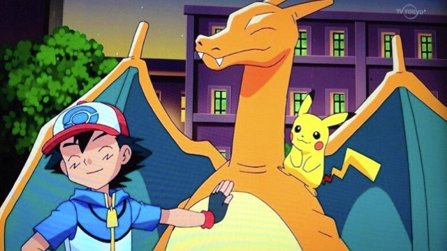 After Over 13 Years Ashs Charizard Returns To The Pokémon