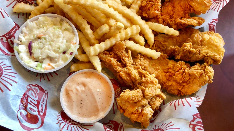 Raising Cane's serves a more-than-able chicken finger