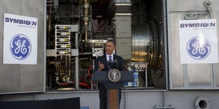 President Barack Obama speaks about Africa's energy in Dar es Salaam, Tanzania, on July 2, 2013. (Saul Loeb/Getty Images)