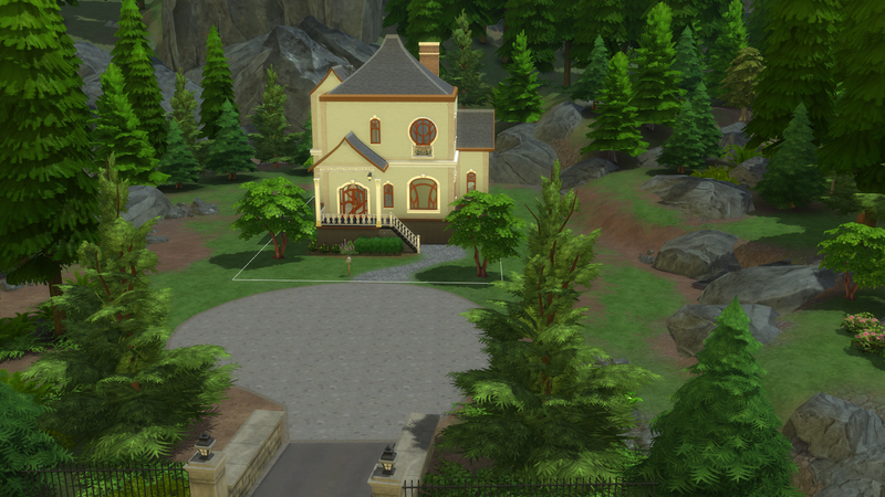 Illustration for article titled The Missing Door On This Sims 4 House Is Bugging Me