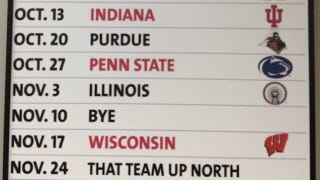 Ohio State Calls Michigan "That Team Up North" On Its 2012 Football