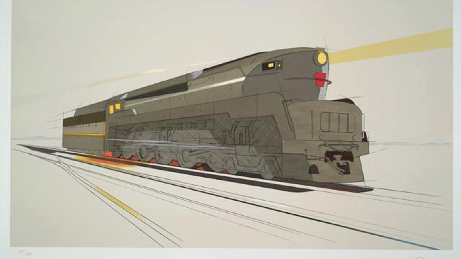 google doodle train design