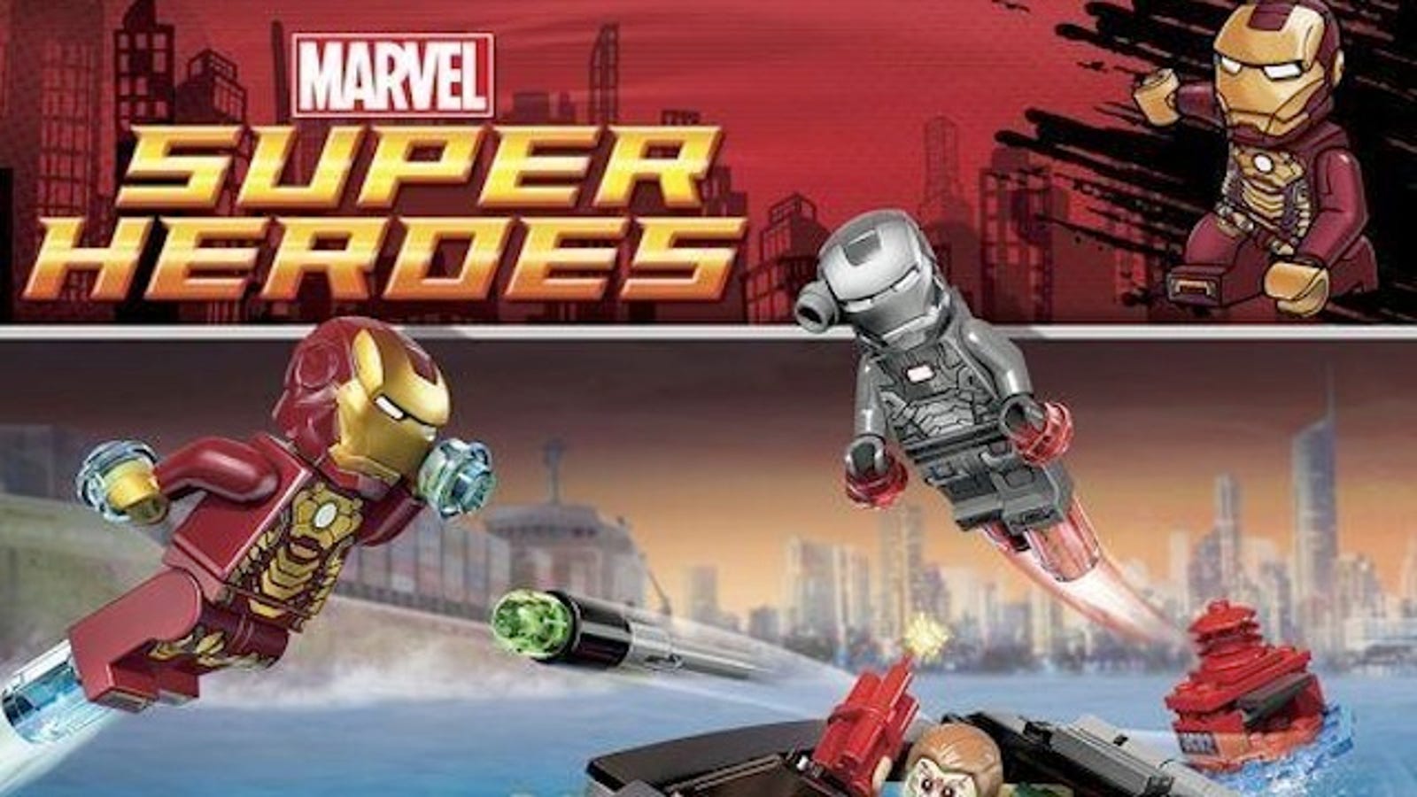 new iron man lego sets