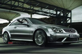 Illustration for article titled Surprise? New York Auto Show Mystery Mercedes AMG to be the CLK63 Black Series?