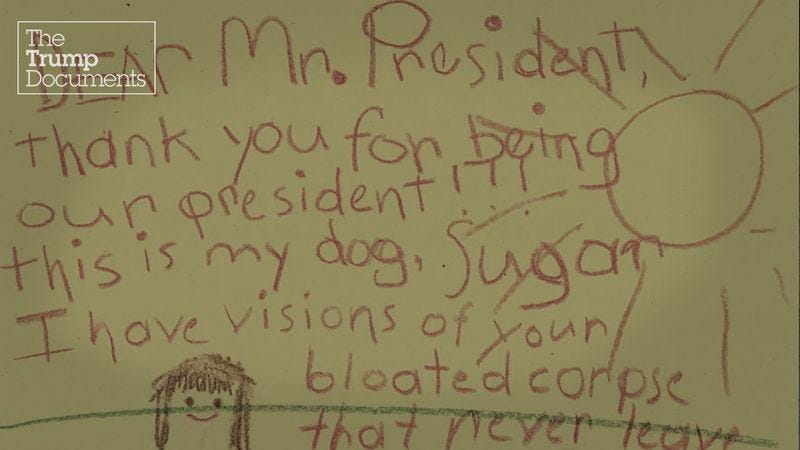 Children's Letters To The President