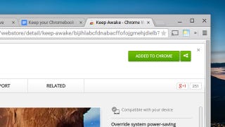 Illustration for article titled Keep Your Chromebook Screen Awake With This Add-On