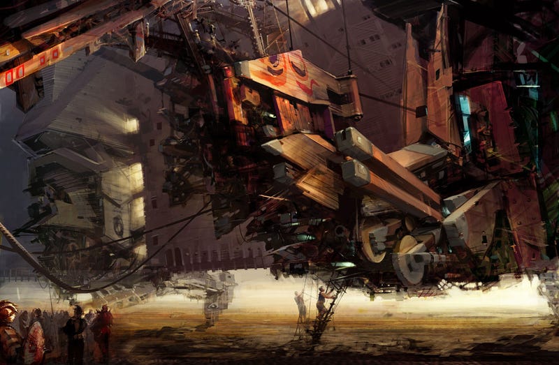 Concept Art That Will Make You See Steampunk Anew