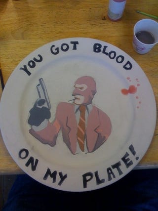 Illustration for article titled Spy Plate Will Sap Dinner