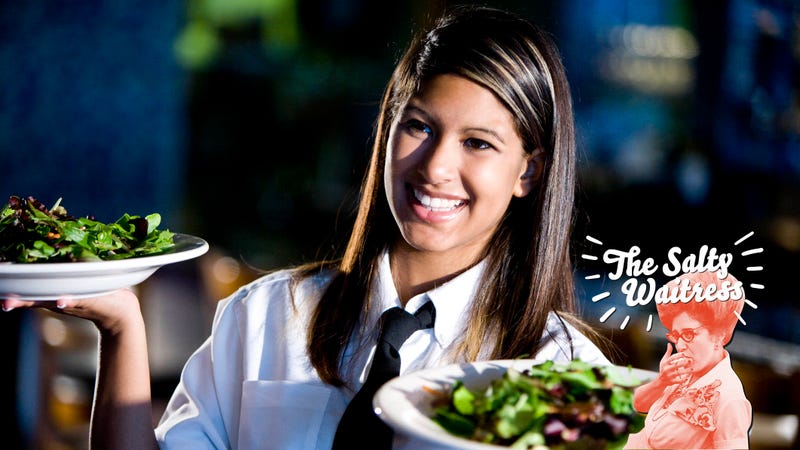 Illustration for article titled Ask The Salty Waitress: Should I let my teenage daughter wait tables?