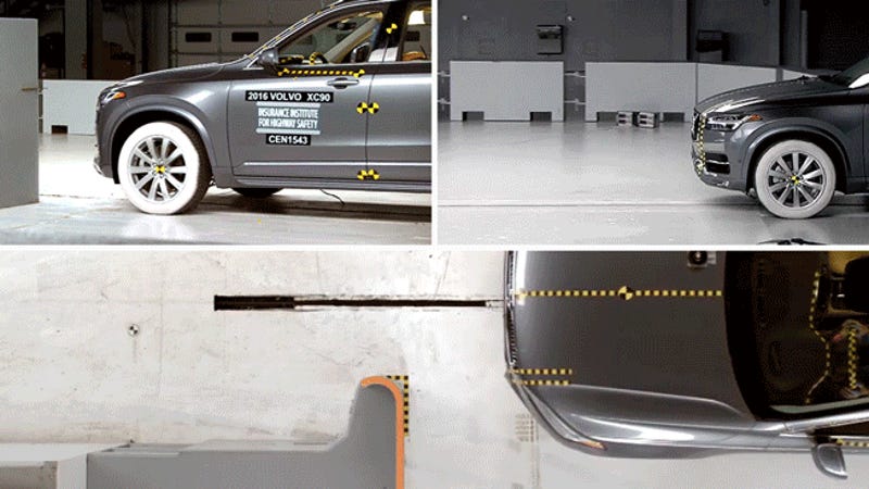 The 2016 Volvo Xc90 Monstered America S Newest Crash Test