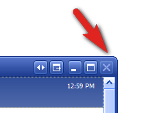 window keeps opening and closing