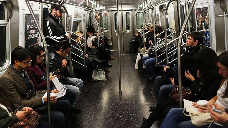 Illustration for article titled The 10 Commandments Of Riding The New York City Subway