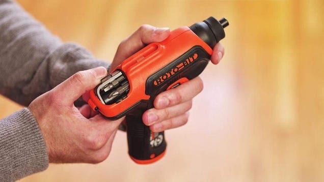 Give Your Wrist a Rest With This Electric Screwdriver, Just $22 With a Free Bit Set