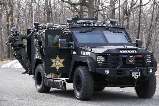 Why do America's police need an armored tank?