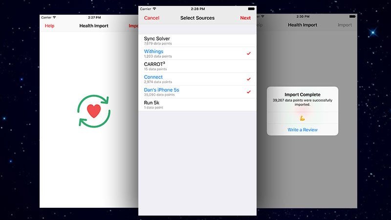 photo of Health Data Importer Gives You Manual Control Over Importing Your Health Data on iPhone image