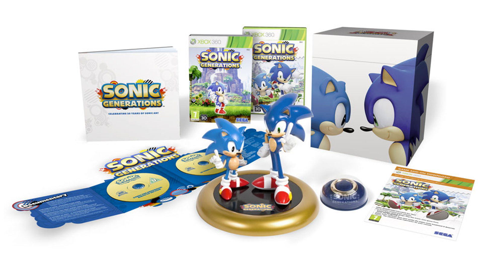 sonic generations stage models