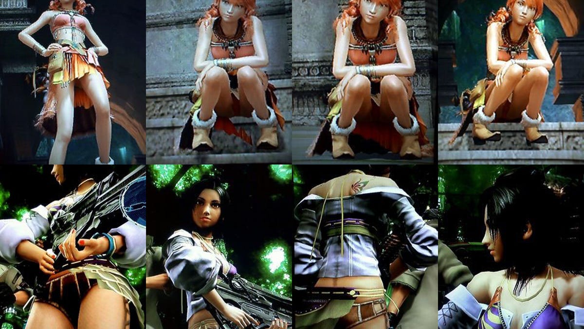 Final fantasy upskirt Hottest bodies softcore