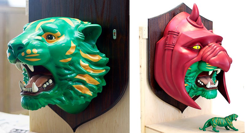 Illustration for article titled A Crazy Amount Of Cash Could Get You A Life-Sized He-Man Battle Cat Head
