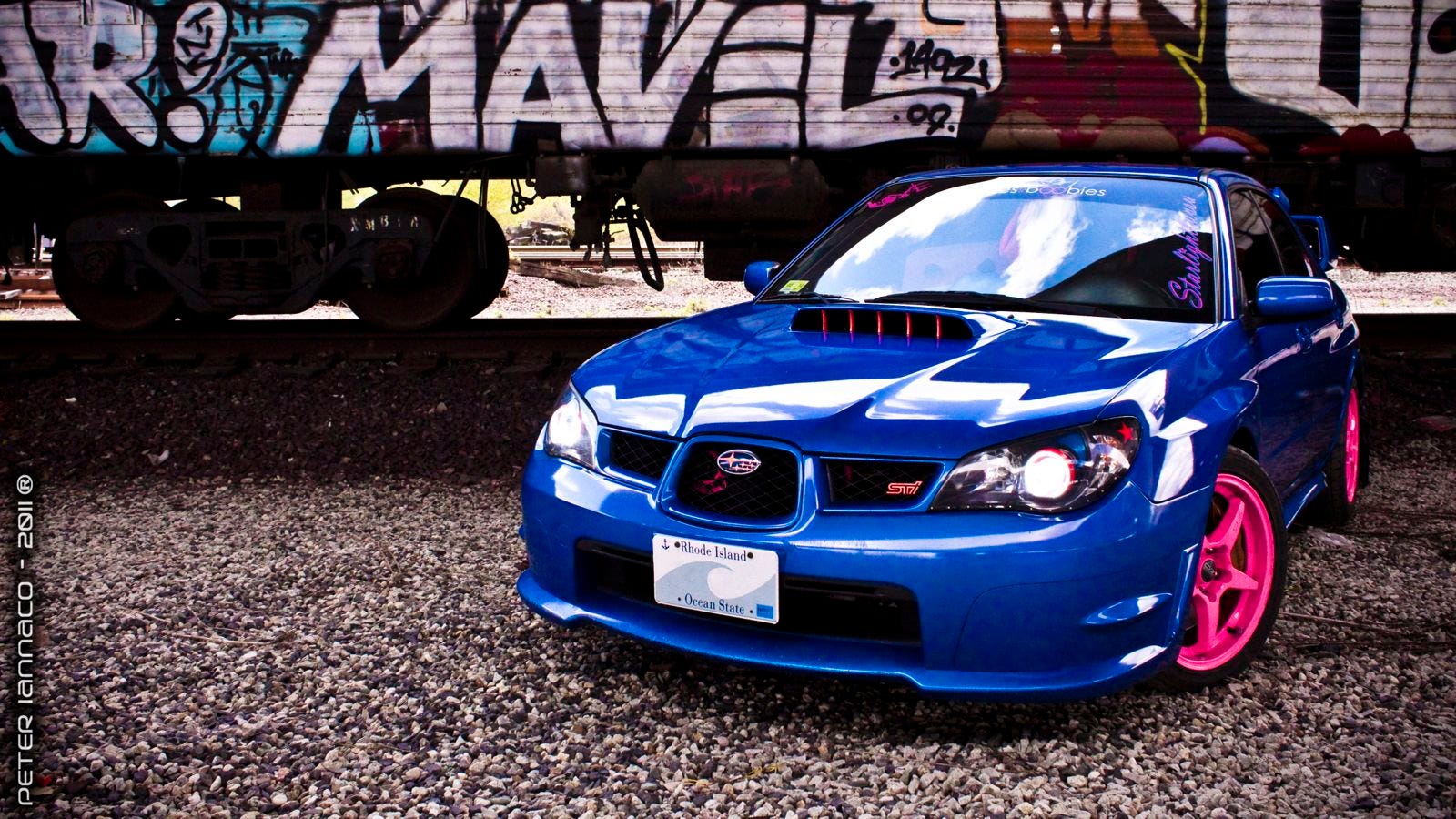 Your Ridiculously Cool Subaru WRX STI Wallpaper Is Here
