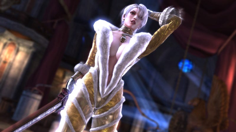 Illustration for article titled Style Alert: Bayonetta's Costume Designer Made These Fetching Soulcalibur V Looks