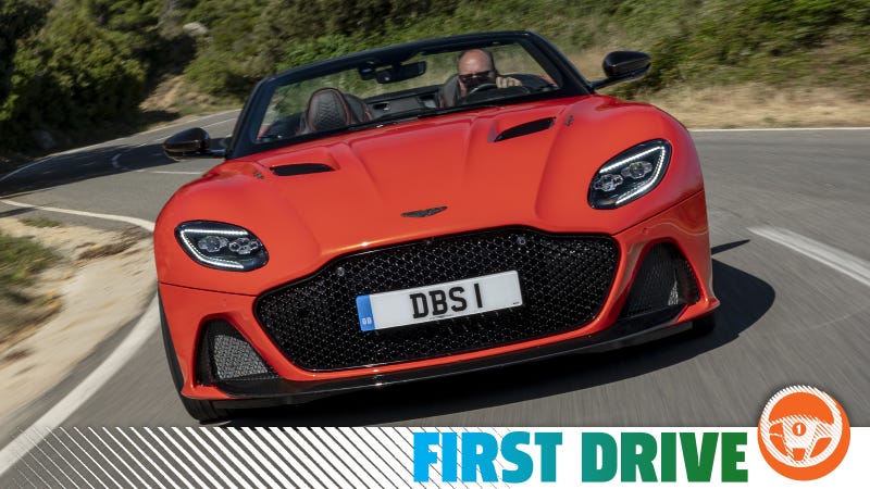 The Aston Martin Dbs Superleggera Volante Is A 200 Mph