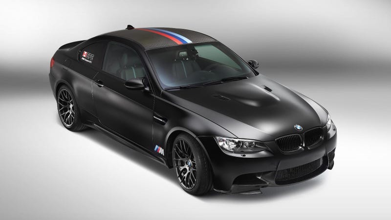 Illustration for article titled The DTM Special BMW M3 Is As Black As The Original