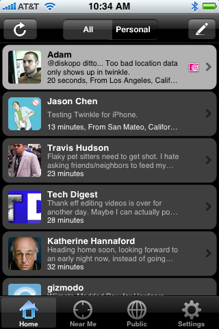 Illustration for article titled Twinkle, the iPhone Twitter Client, Adds Location Features