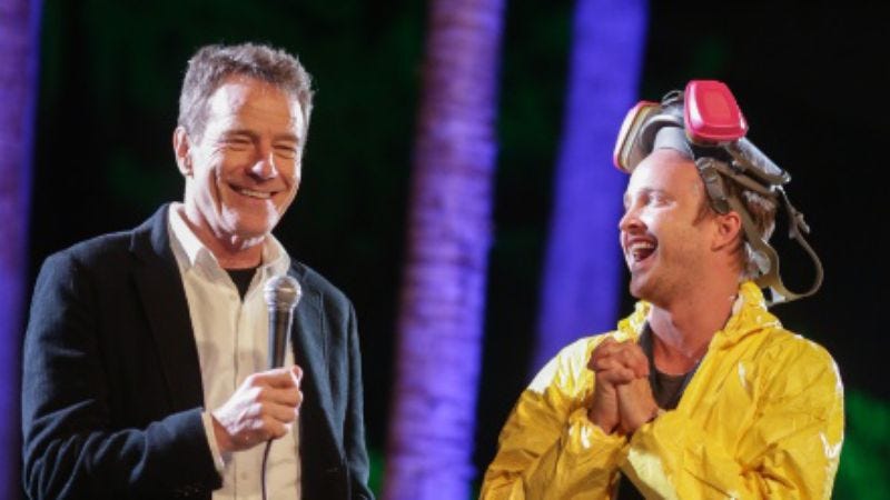 Illustration for article titled Here are some pictures from the Breaking Bad finale screening