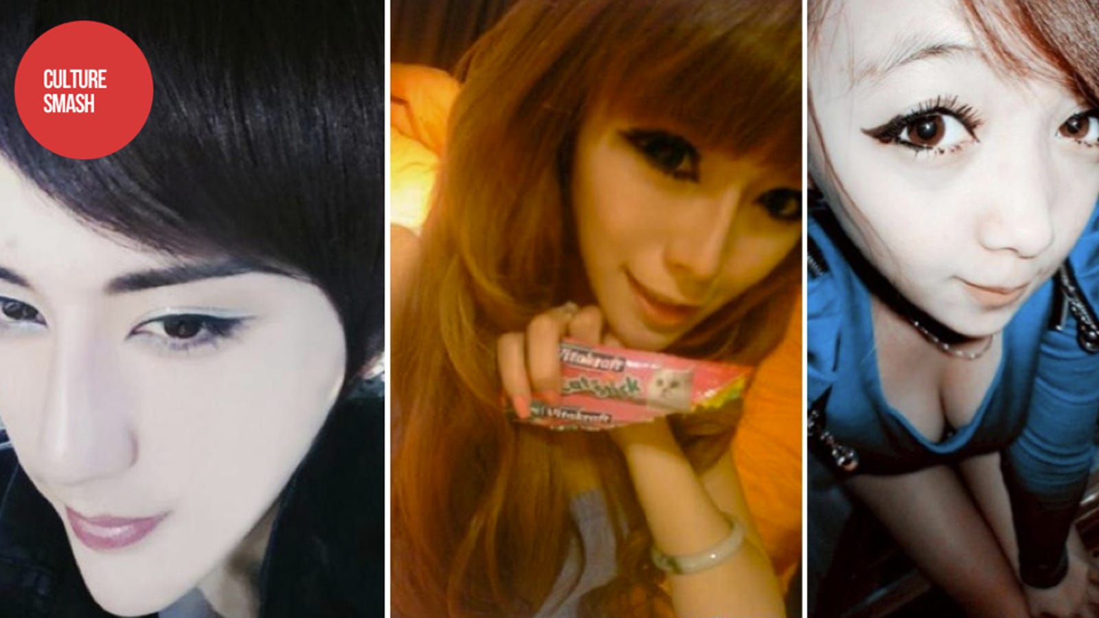 In China, Kids Are Turning into Anime Characters with Pointy Chins and