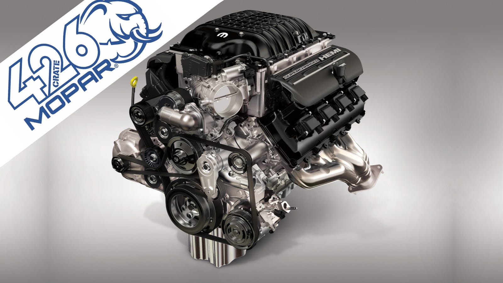 The Mopar Hellephant Crate Engine Which Is Not A Joke