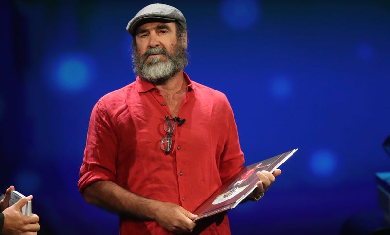 Illustration for article titled Eric Cantona Gives Instantly Iconic, Batshit Insane Speech At UEFA Award Show
